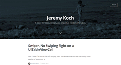 Desktop Screenshot of jerkoch.com